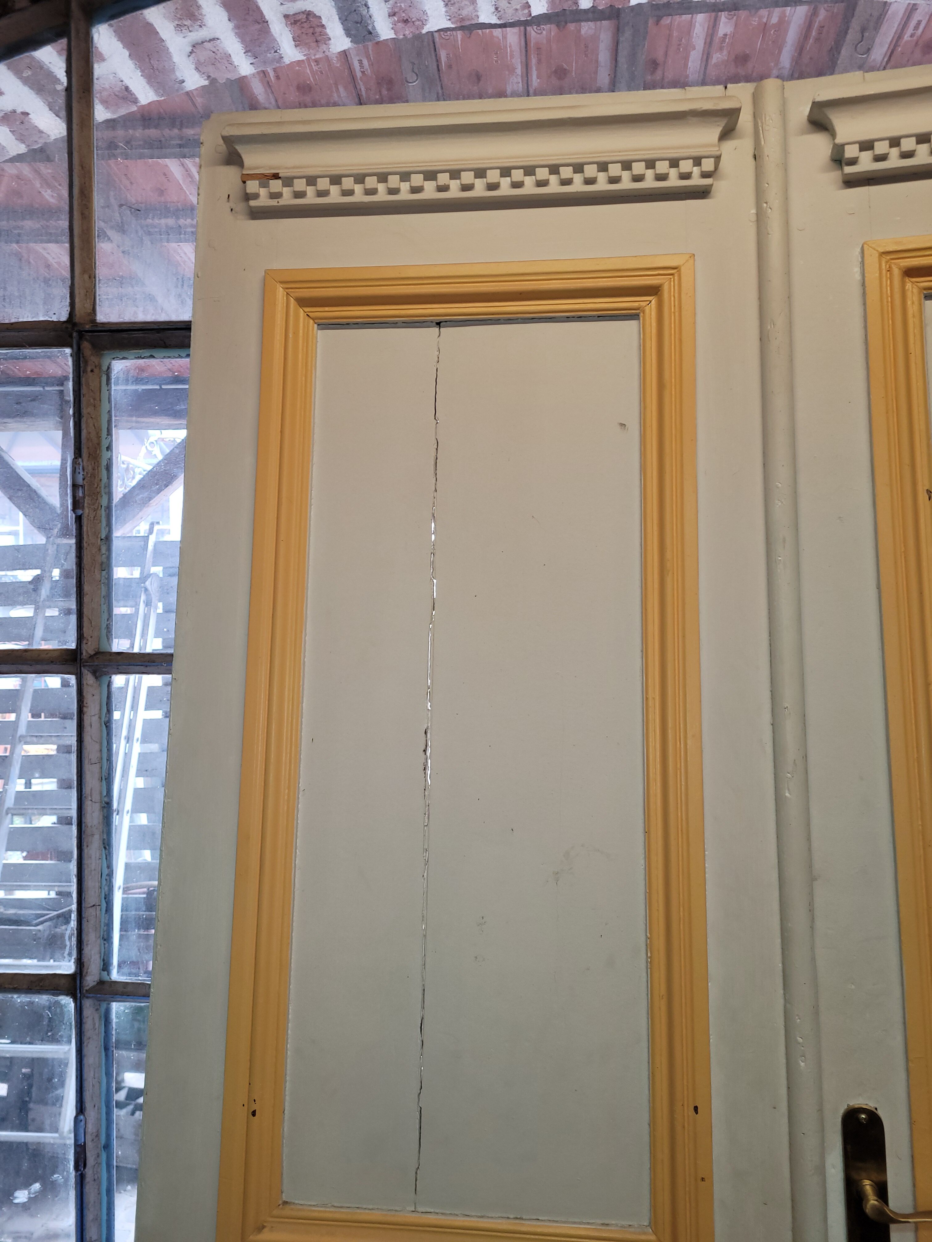 Pair of old doors