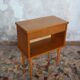 Table de chevet vintage en bois