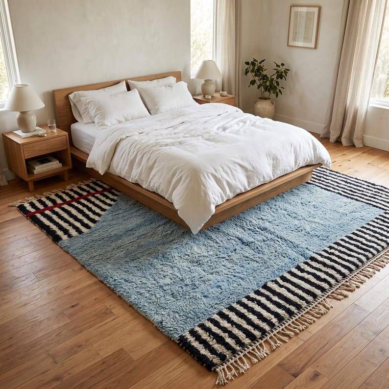 Moroccan wool rug 150/250