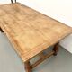 Oak and cherry table – 1970s