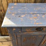 Low sideboard in solid wood