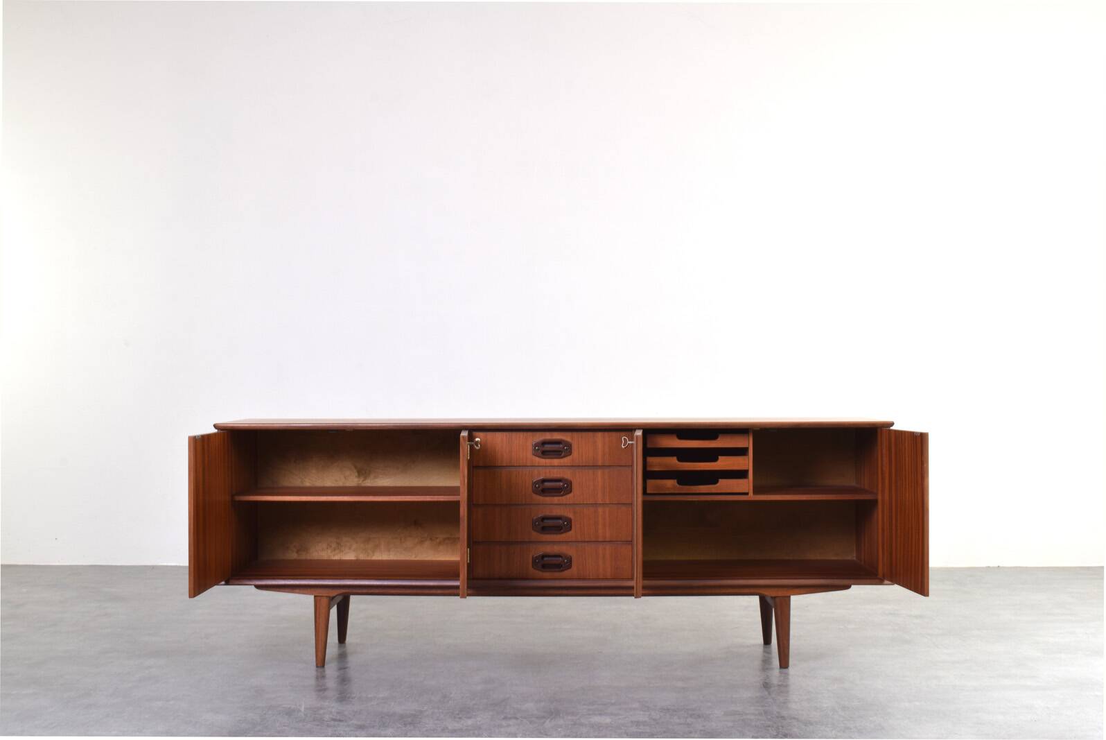 Mid-Century Danish Teak Sideboard, 1960s.