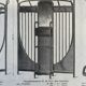 Hall stand no. 6 (model 2676) by Josef Hoffmann for Thonet 1910s