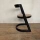 4 Vintage Baumann chairs Halfa 1970 cut wood