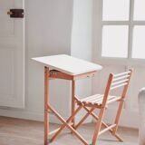 Plideal 60's Foldable School Desk