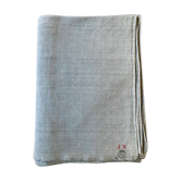 Old hemp harvest tablecloth tinted grey