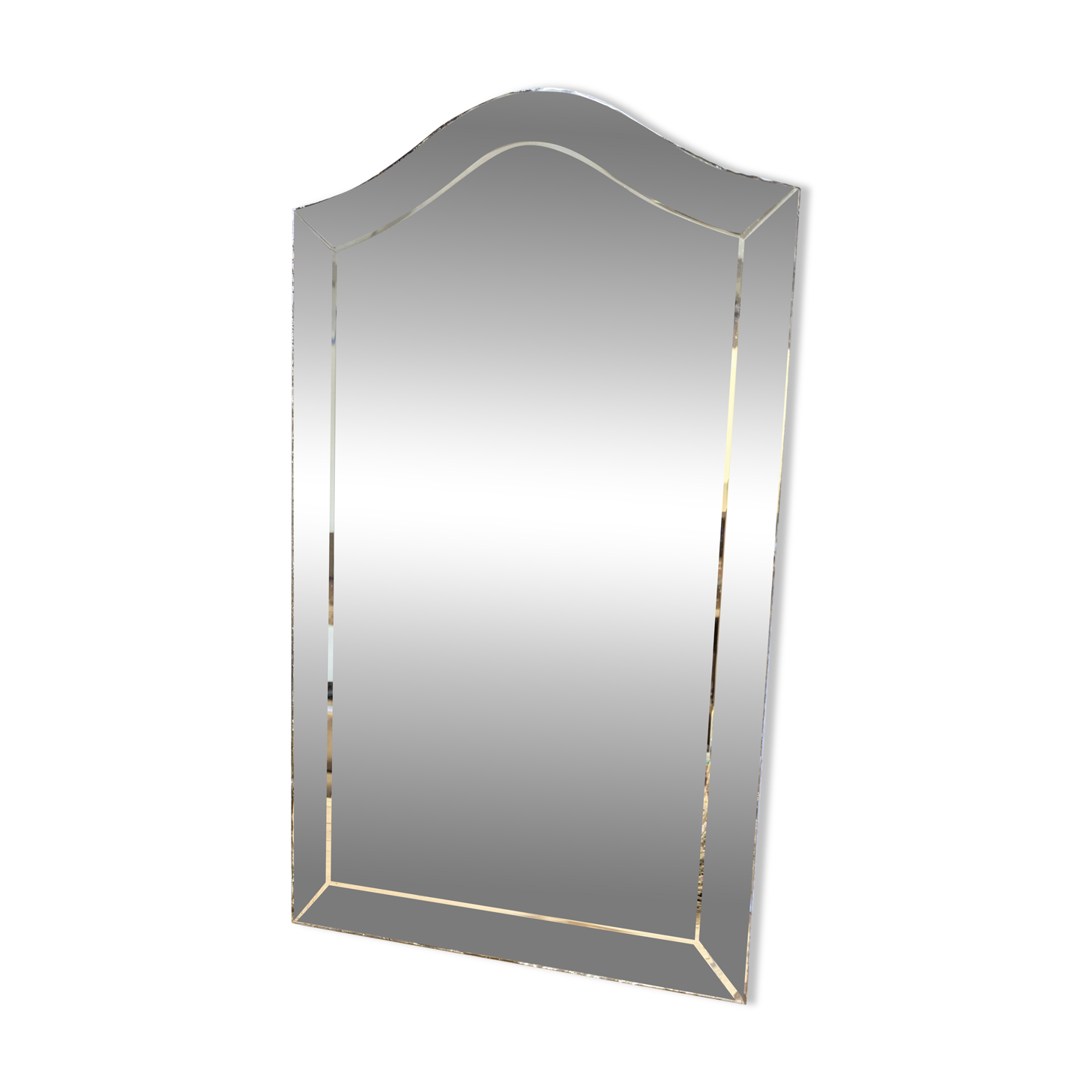 Bevelled mirror 57x35cm