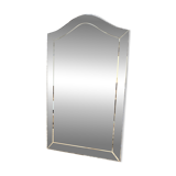 Bevelled mirror 57x35cm