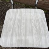 Pair of vintage formica chairs 1960 mid-century