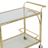Hollywood Regency Trolley Bar Furniture Faux Bamboo Orsenigo Italy