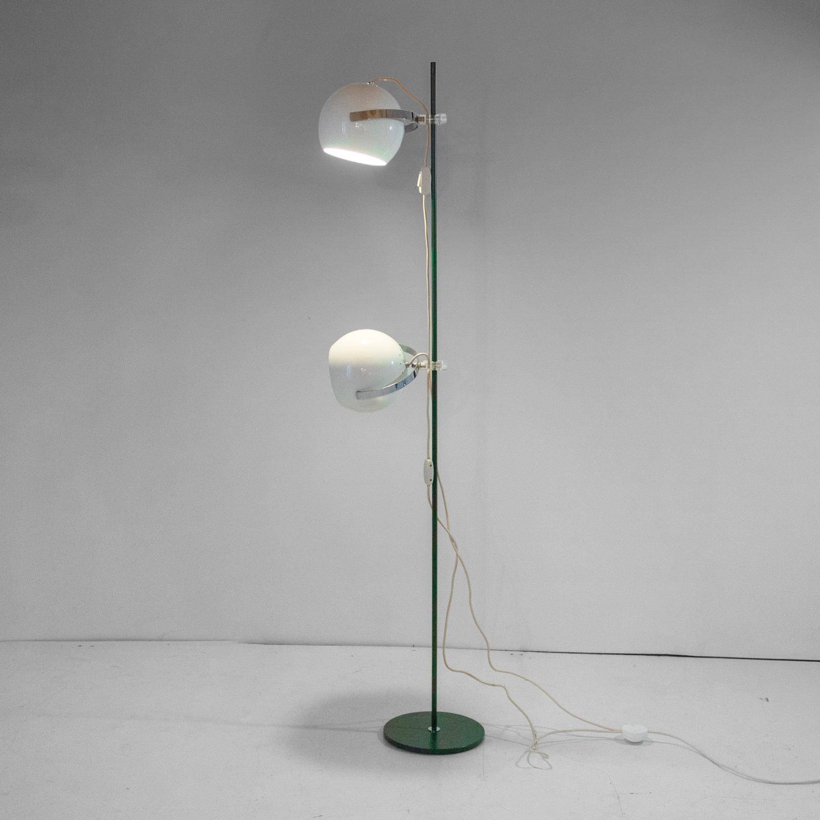 Space Age " Eye Ball " Vintage Floor Lamp in Style of Reggiani, Italy 1970s