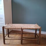 Straw bench
