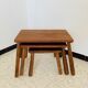 Solid wood trundle table