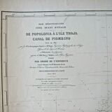 Nautical chart - Elba Island - From Popolonia to Troja Island - Italy