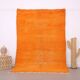 Tapis marocain vintage orange 174 x 255 cm - Tapis en laine berbère - Tapis fait main