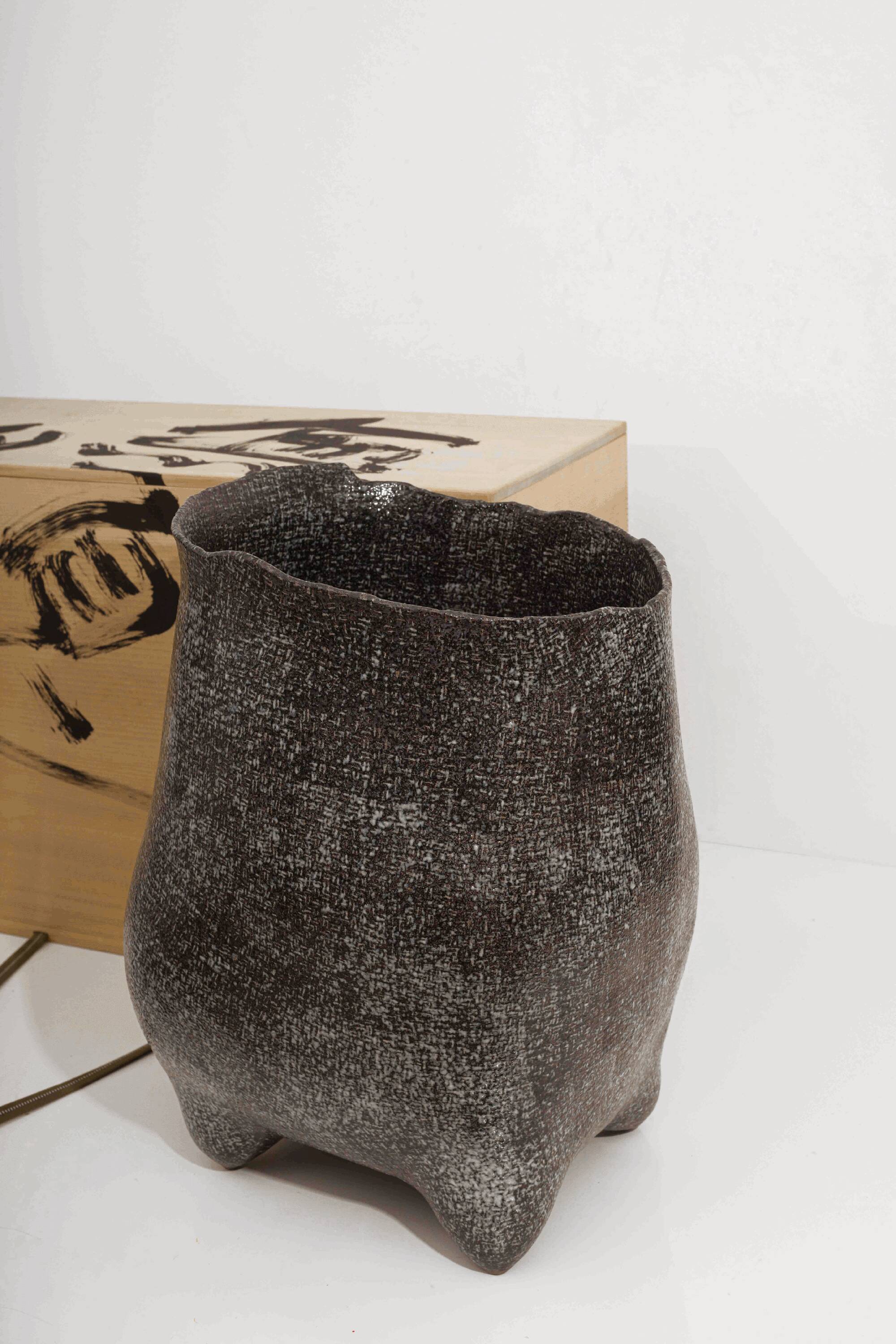 Pottery made by Japanese master potter Kazuo Takiguchi