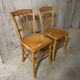 Pair of 1960s bistro chairs