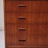 Commode à tiroirs du milieu du siècle