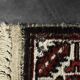 Vintage handwoven Hamadan oriental rug, Middle East, 1960s.