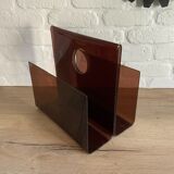 Amber Plexiglas magazine door