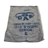 Sac toile de jute cacao côte d'ivoire