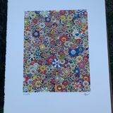Lithograph Takashi Murakami 50x70