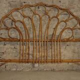Rattan headboard