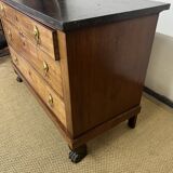 Empire chest of drawers returned from Egypt