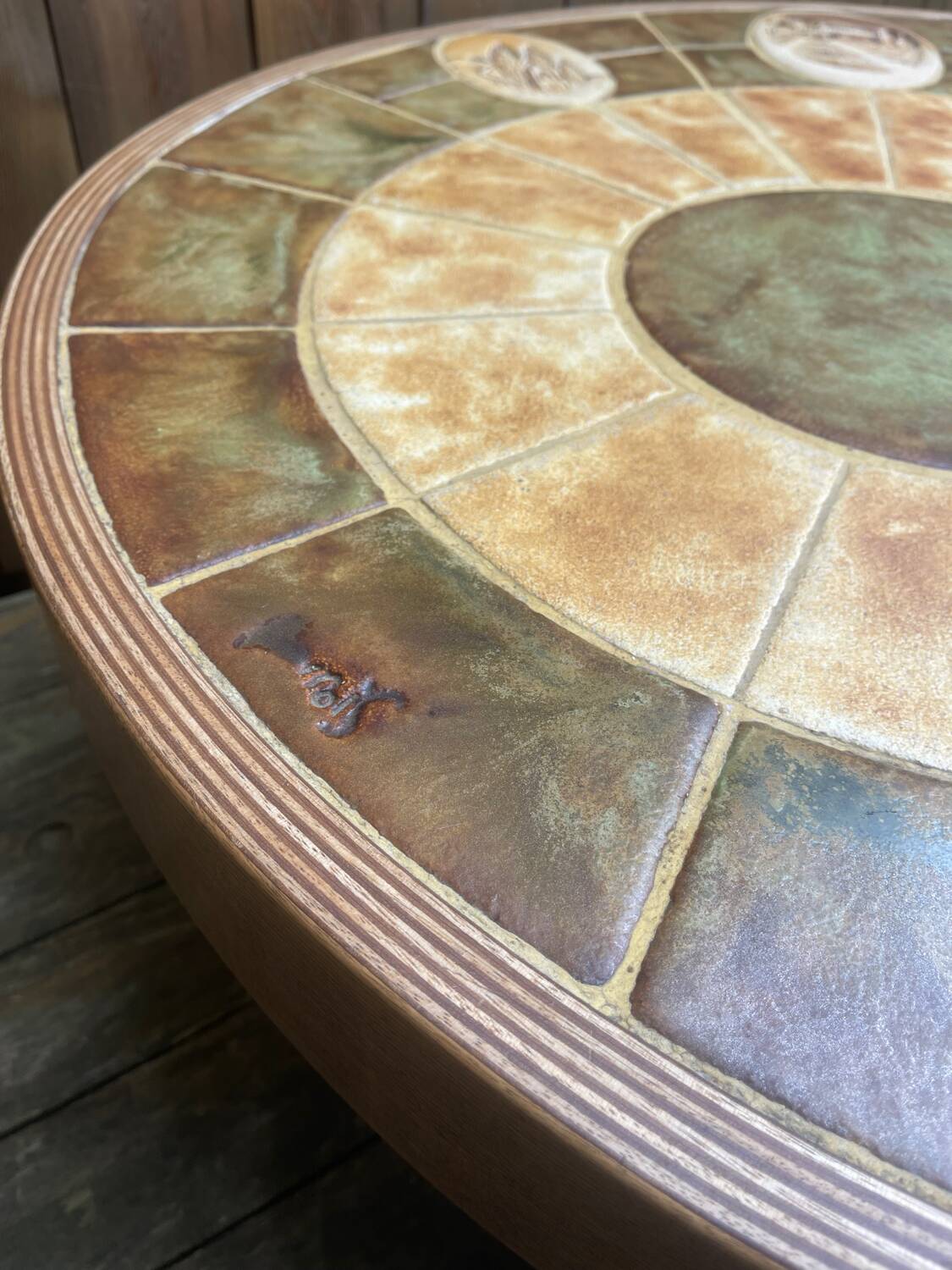 Ceramic coffee table