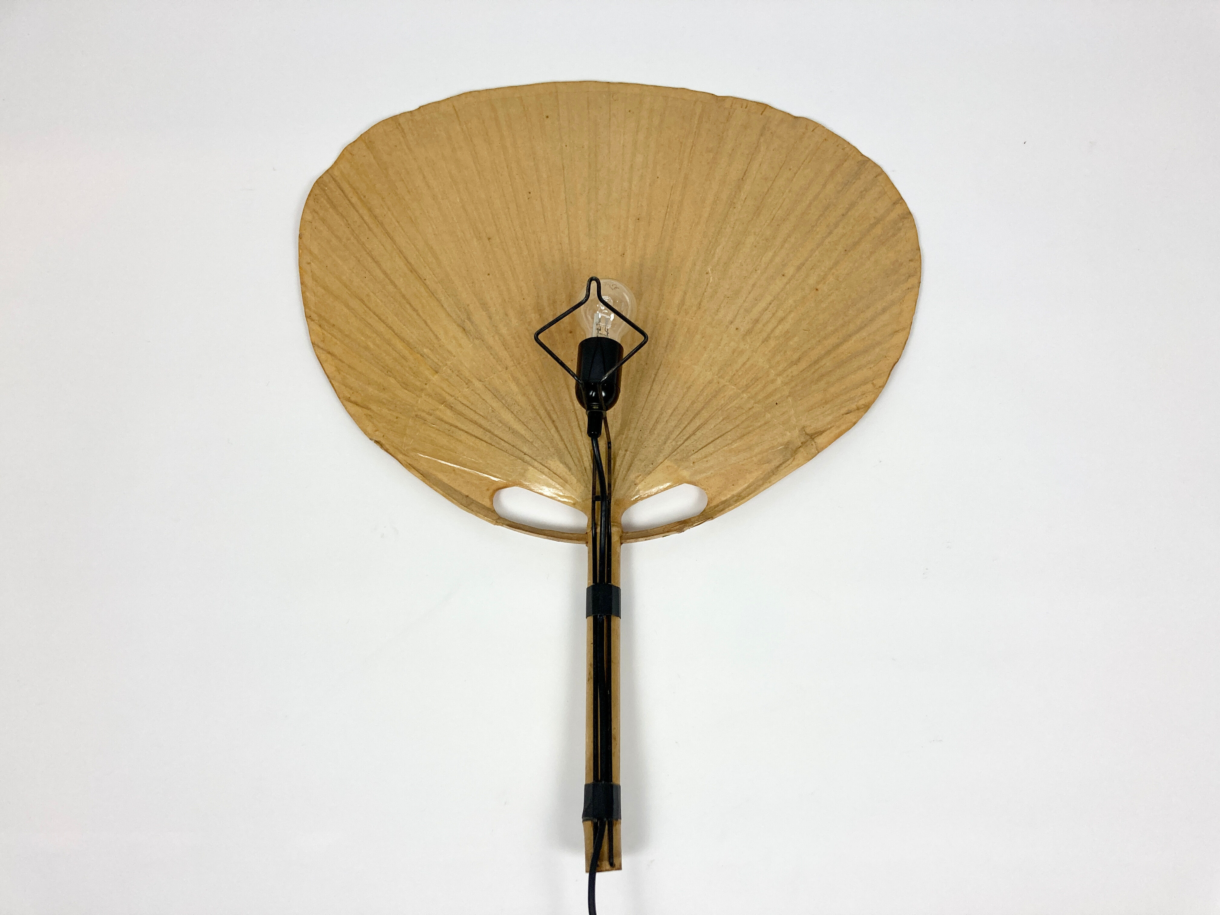 Uchiwa wall light by Ingo Maurer for M-Design, Germany 1970s