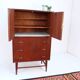 Teak secretary in Danish style, 60s/70s, retro style.