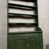 Lacquered wood store display bookcase