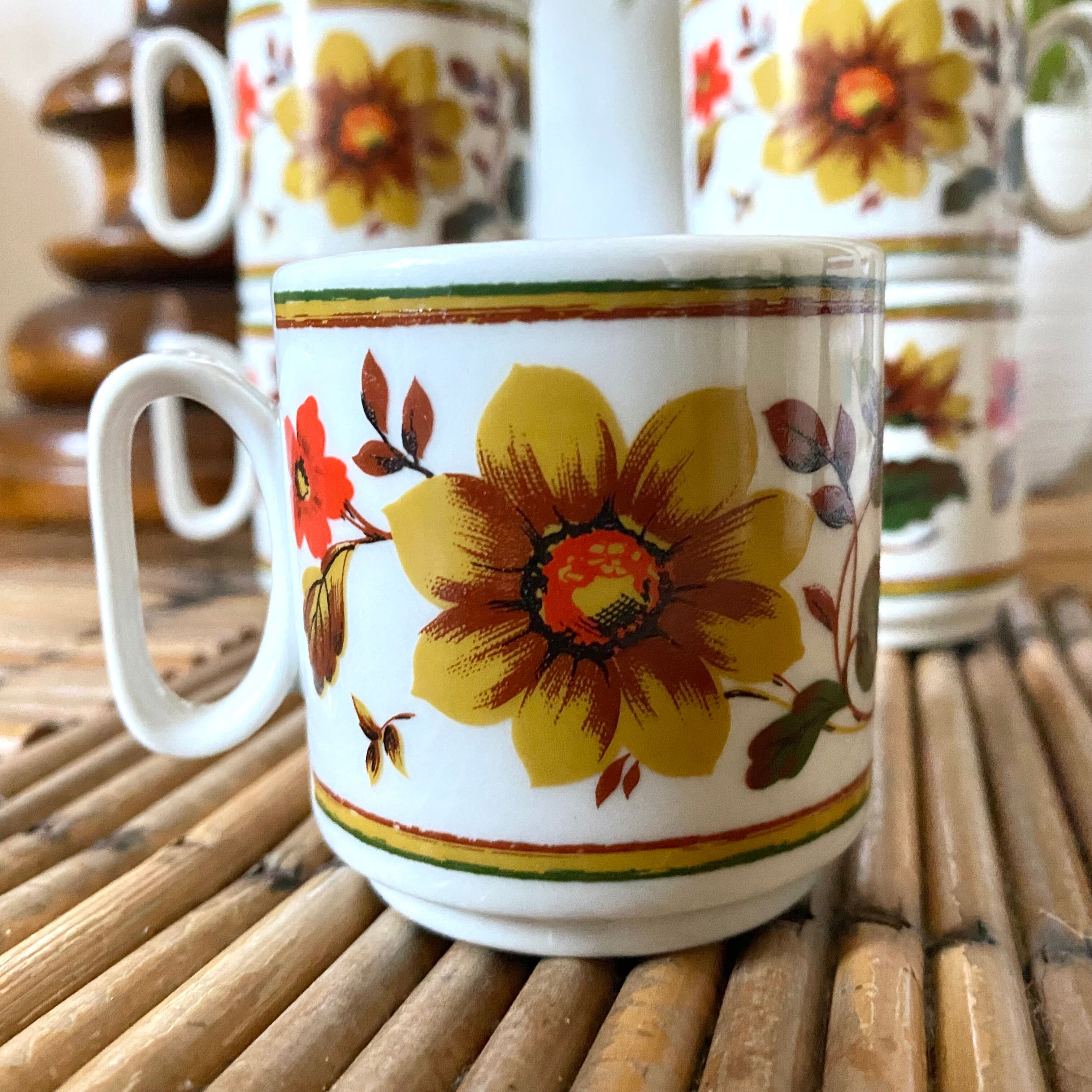 Vintage Tognana Coffee Mugs