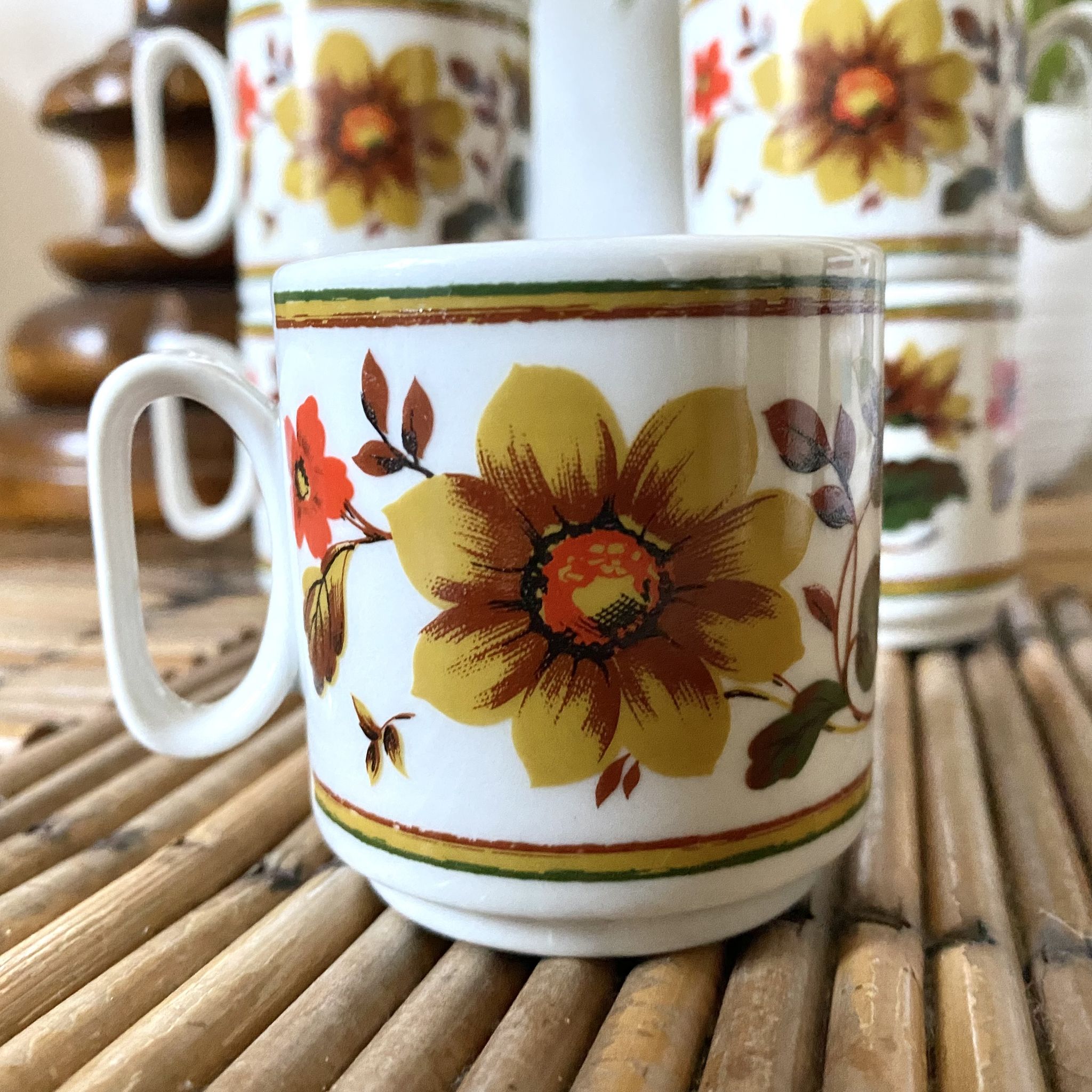 Vintage Tognana Coffee Mugs