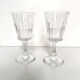 2 verres à vin Baccarat modèle Navarre