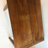 Massive wooden farm table