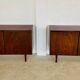 Vintage retro Danish mid-century rosewood sideboards by Gunni Omann 1960s