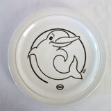 Set of 6 vintage Esso advertising plates