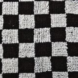 2x10 Checkered Moroccan Runner Rug 70x302Cm SK 242433