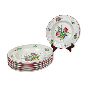 6 assiettes creuses KG