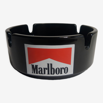 Marlboro advertising ashtray in vintage opaline