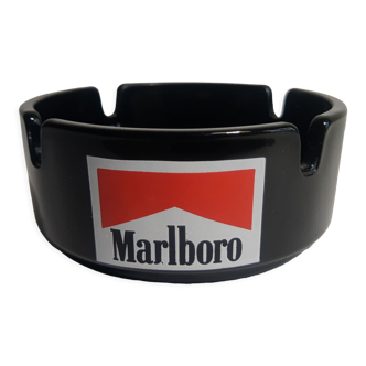 Marlboro advertising ashtray in vintage opaline