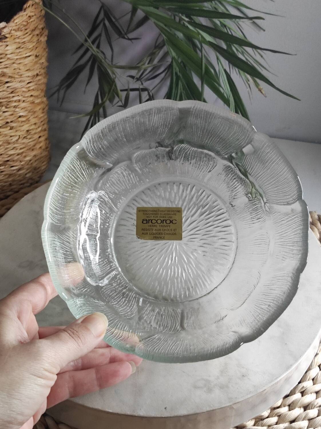 Mini saladier en verre