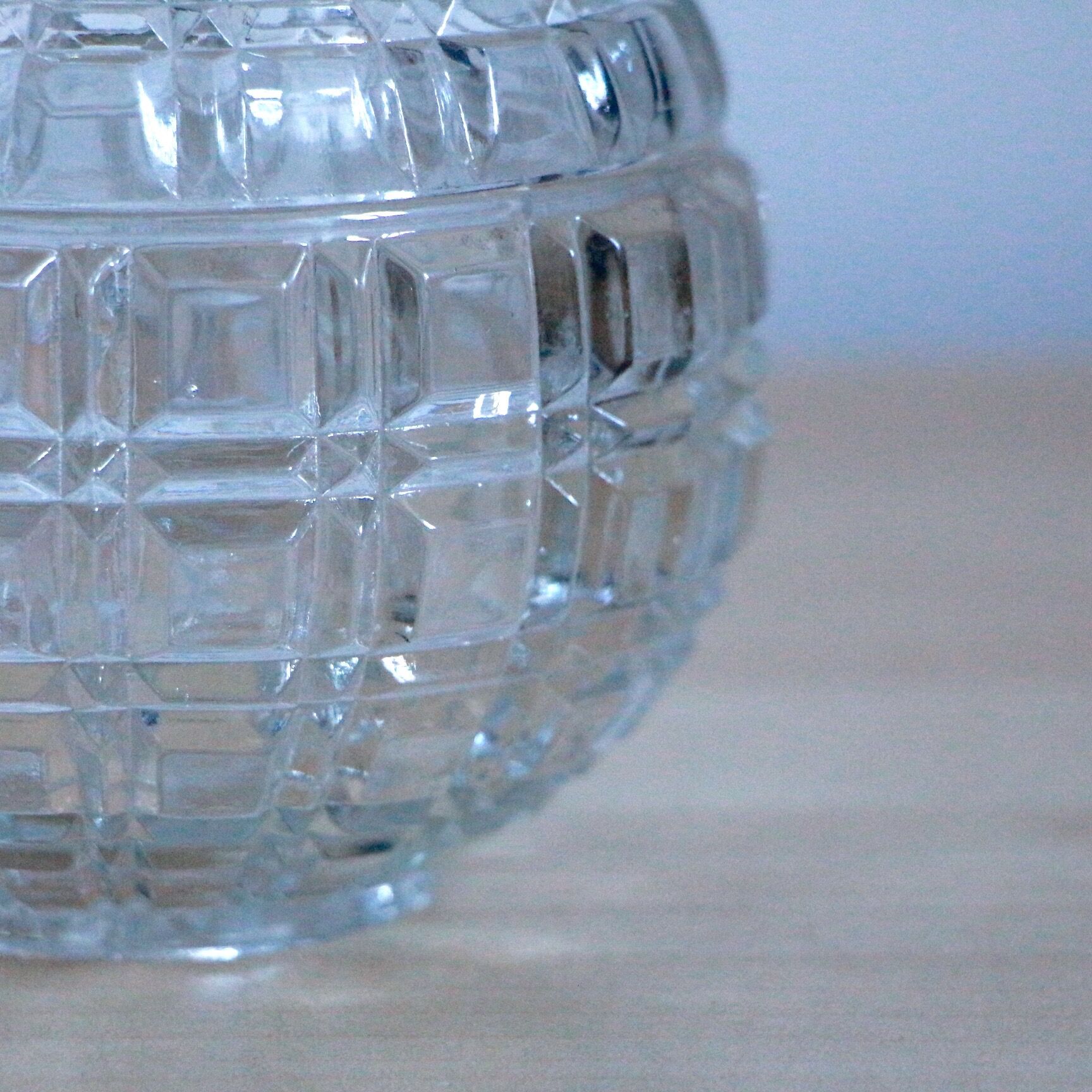 Sucrier en verre