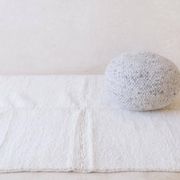 White Berber Rug - 240 x 161 cm