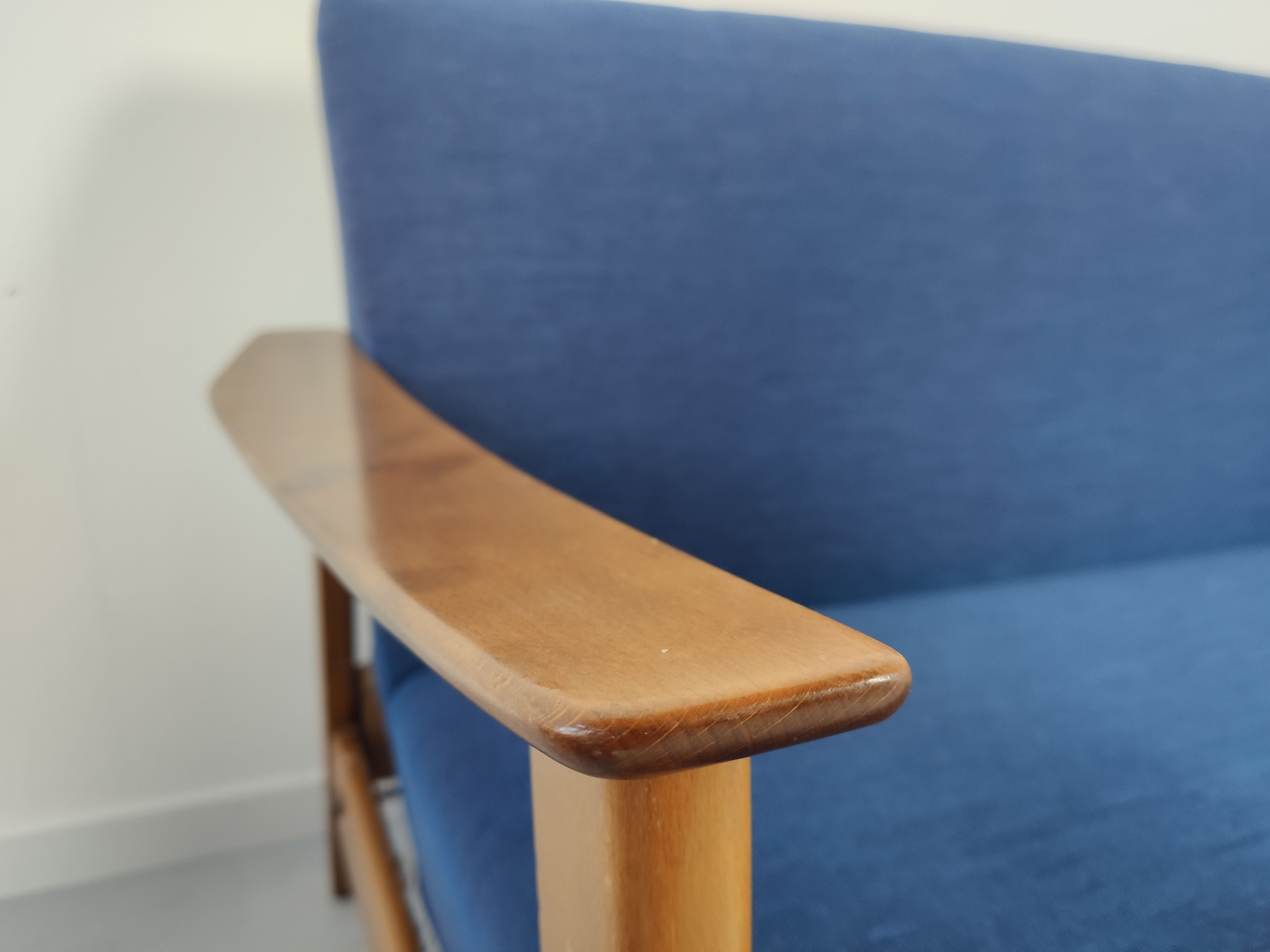 Convertible sofa set - a 1960s Scandinavian armchair