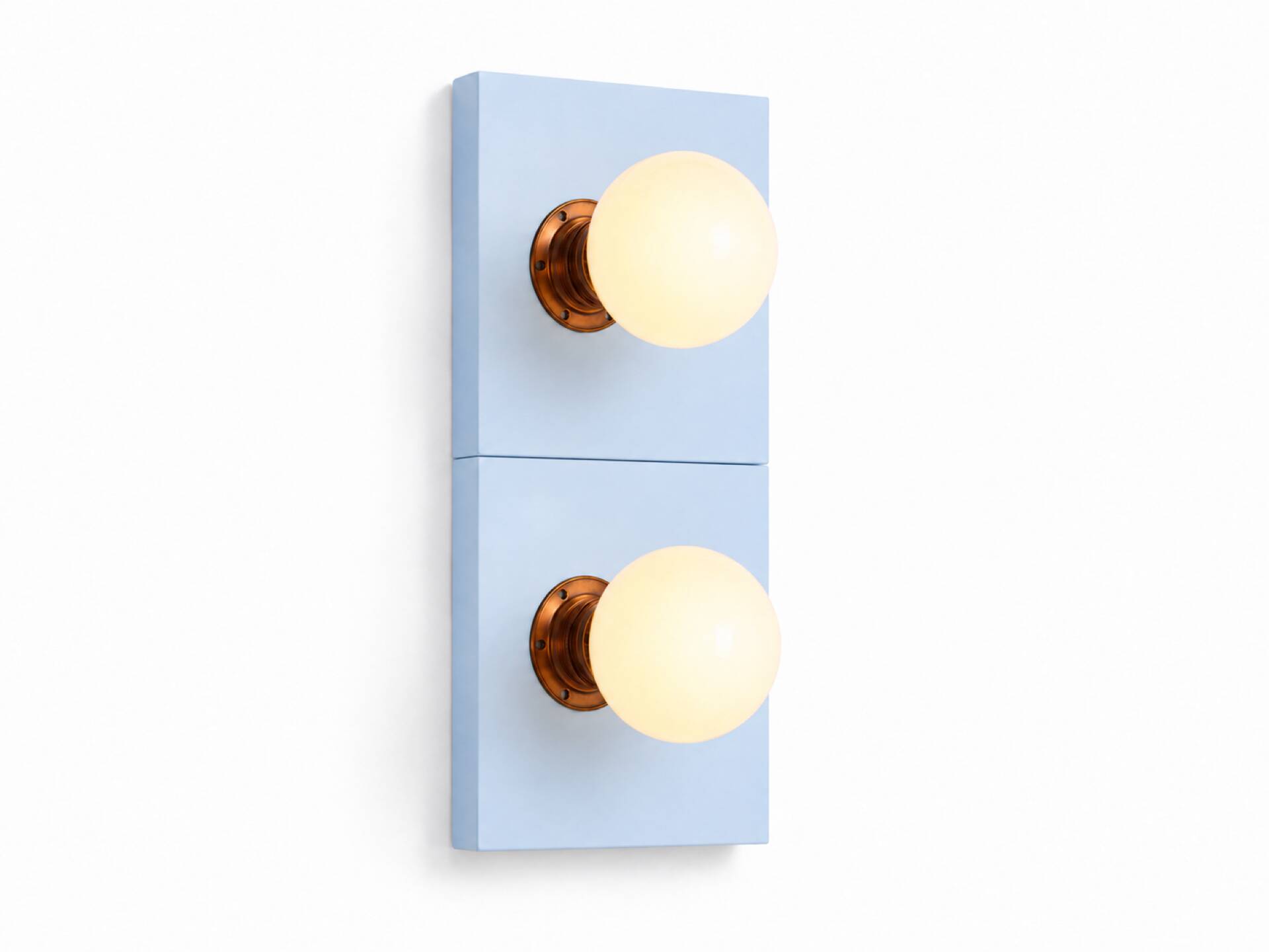 Apply 2 cement tile lights.