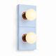 Apply 2 cement tile lights.