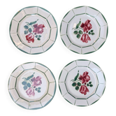 4 assiettes Digoin Sarreguemines