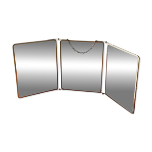 miroir triptyque de barbier